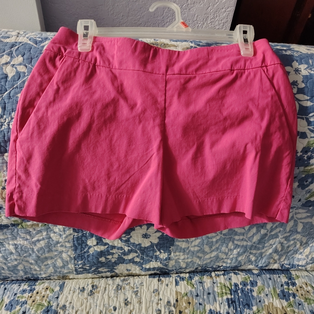 New York & Company Pink High Waist Shorts
